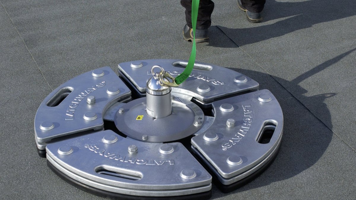 Latchways anchor installation